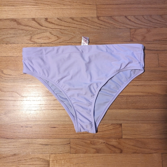 Lilac Purple Bikini Swim Bottom Cheeky Xhilaration 2X - Picture 2 of 5